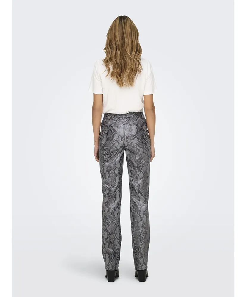 ONLY Broek Azula Snake Print