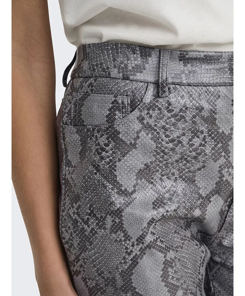 ONLY Broek Azula Snake Print