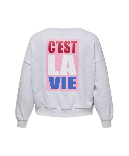 ONLY CARMAKOMA Sweater Lakira C'est La Vie