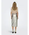 ONLY Rok Midi Lola Elyna Metallic