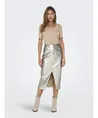 ONLY Rok Midi Lola Elyna Metallic