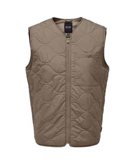 ONLY & SONS Bodywarmer Art Quilt Liner