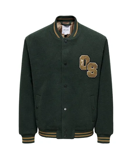 ONLY & SONS Bomber Jack Bronx Varsity