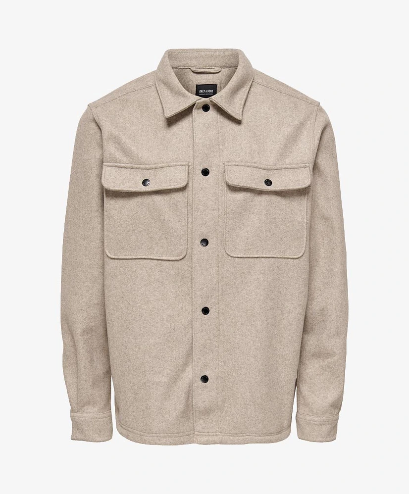 ONLY & SONS Overshirt Ash