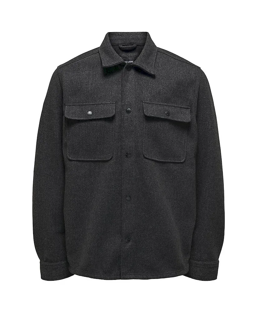 ONLY & SONS Overshirt Ash