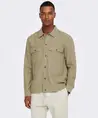 ONLY & SONS Overshirt Linnen