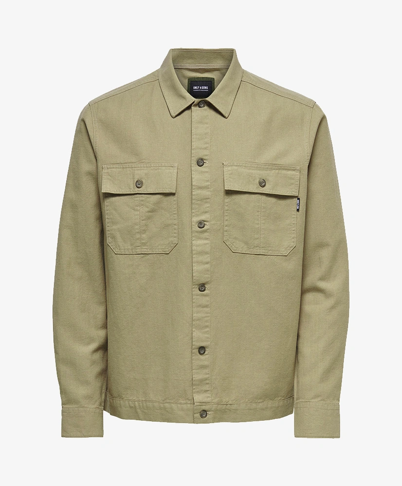 ONLY & SONS Overshirt Linnen