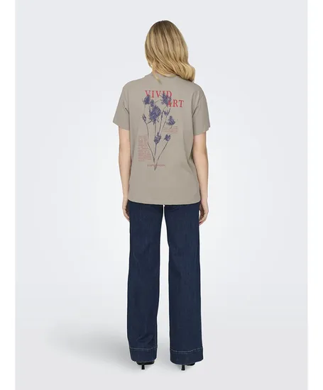 ONLY T-shirt Poppy Life Flower