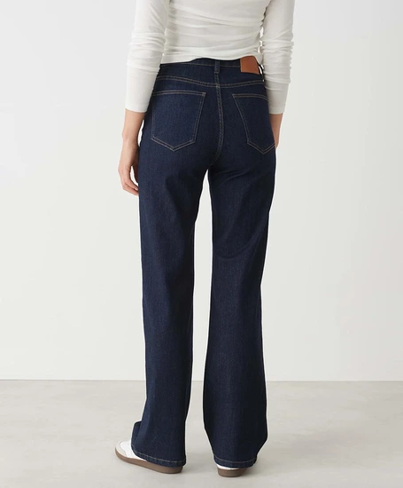 OPUS Wide Leg Jeans Marli Crisscross