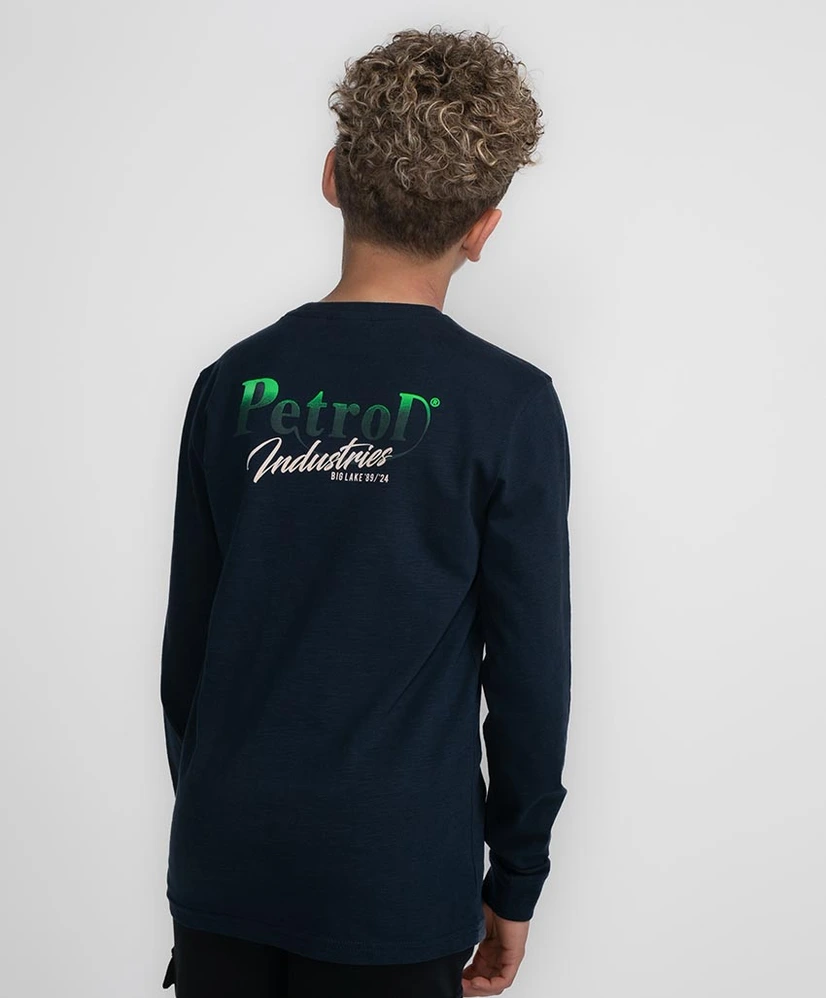 Petrol Industries T-shirt Melange Backprint