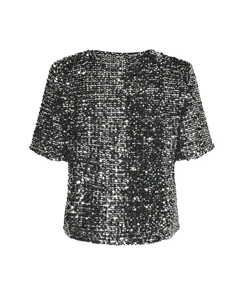 PIECES Top Serena Sequin