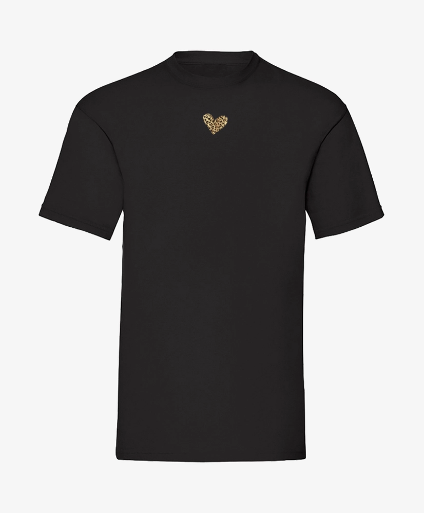 PiNNED by K T-shirt Leopard Heart