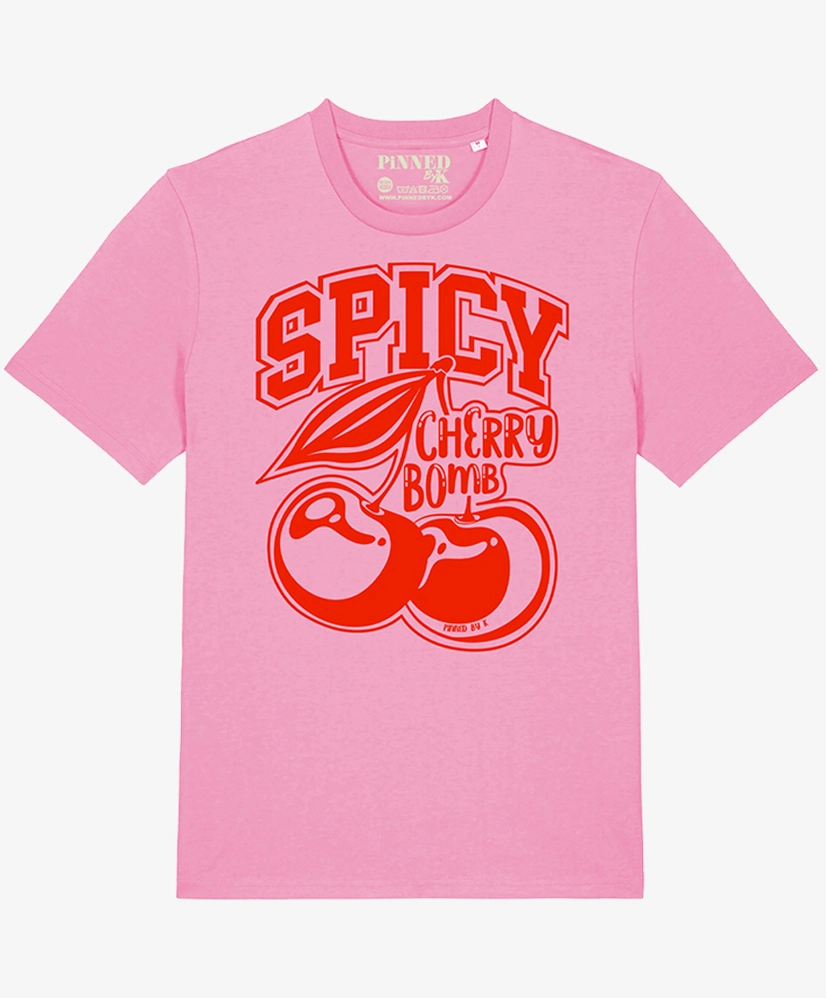 PiNNED By K T-shirt Spicy Cherry Bomb