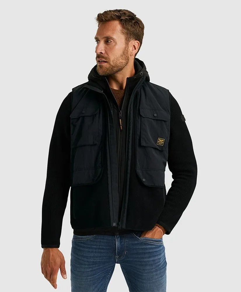 PME Legend Bodywarmer Fleece Mix