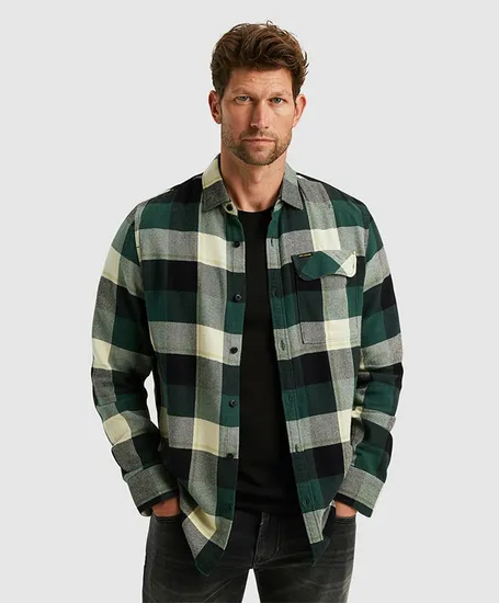 PME Legend Overhemd Flanel Regular Fit