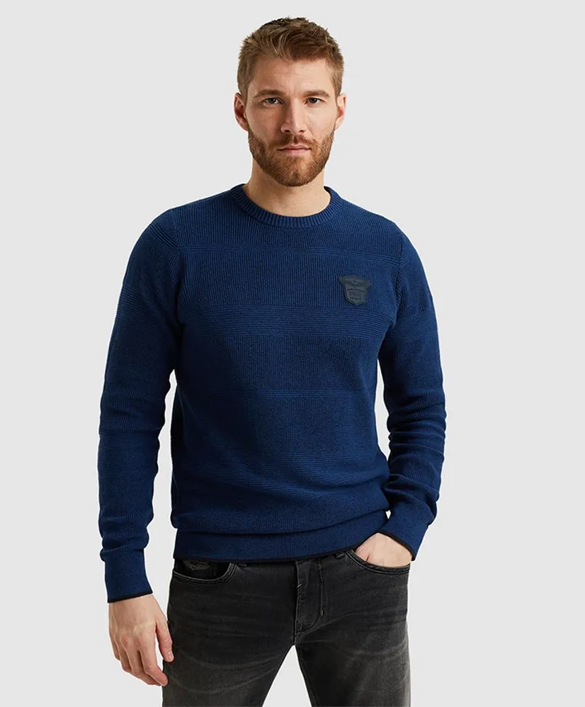 PME Legend Trui Structuur Knit