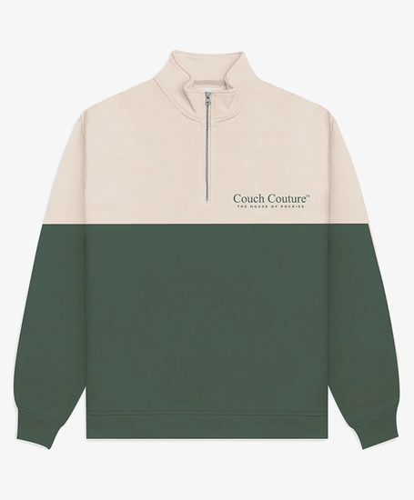 Pockies Sweater Couch Couture Half Zip