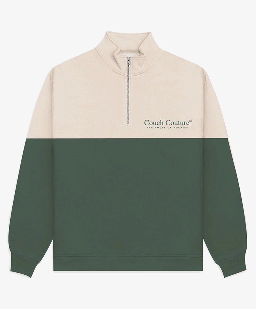 Pockies Sweater Couch Couture Half Zip