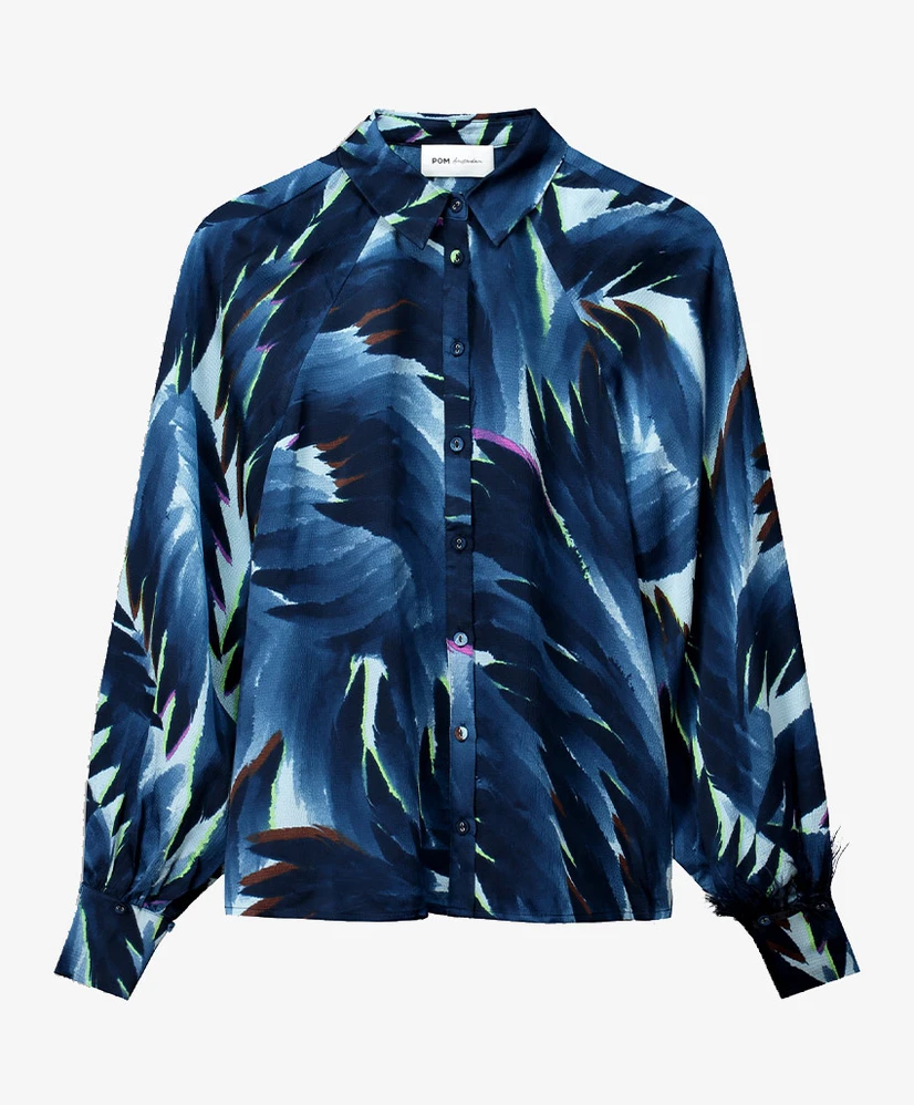 POM Amsterdam Blouse Feathers