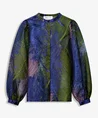 POM Amsterdam Blouse Festive Feathers