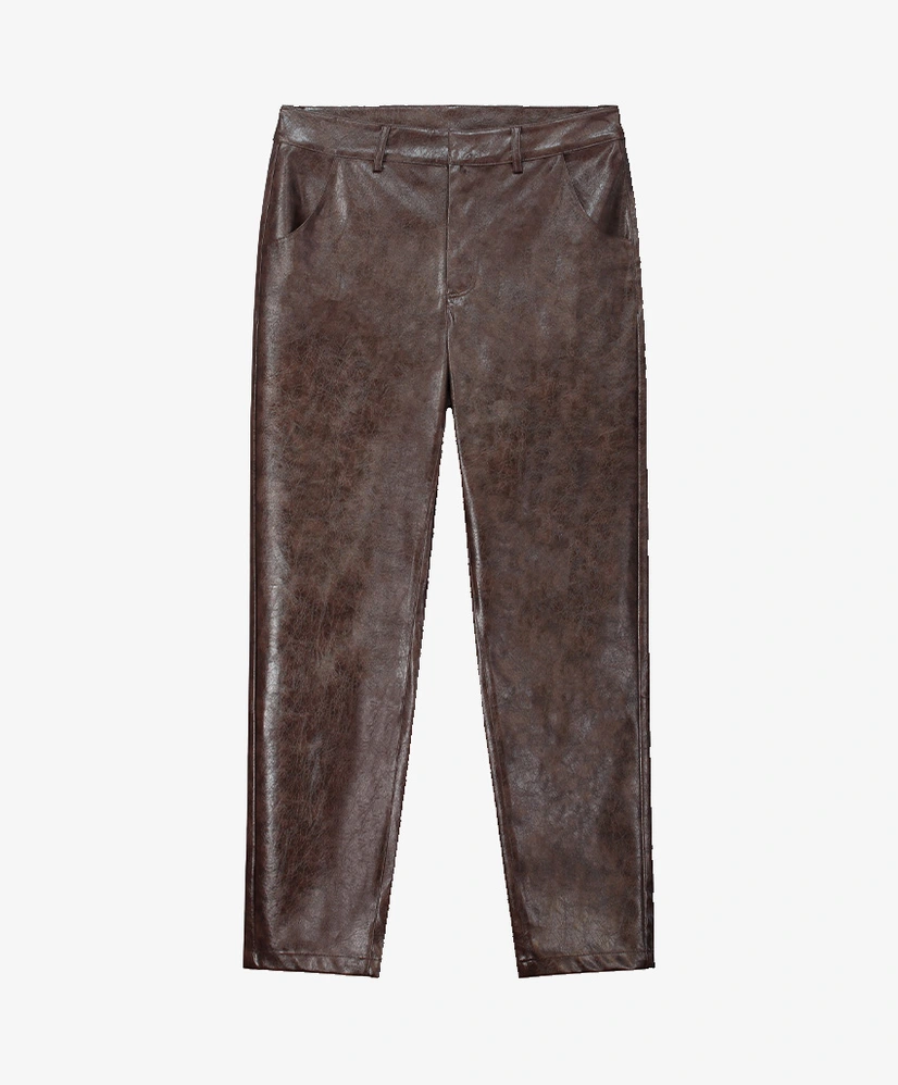 POM Amsterdam Broek Faux Leather