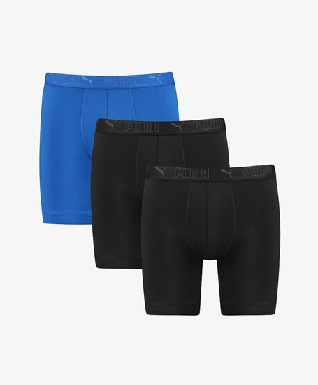 PUMA Boxer Sport Microfiber Long 3-Pack