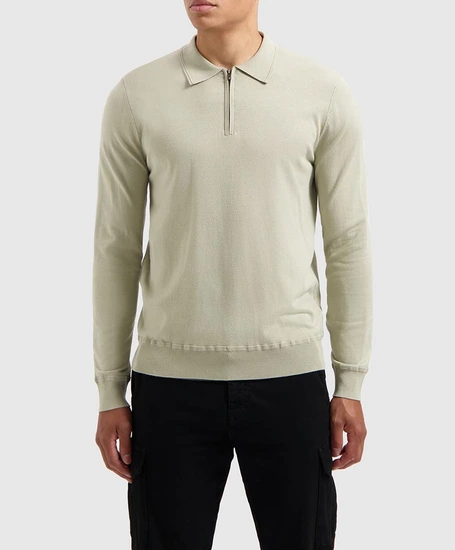 Pure Path Polo Knit Half Zip