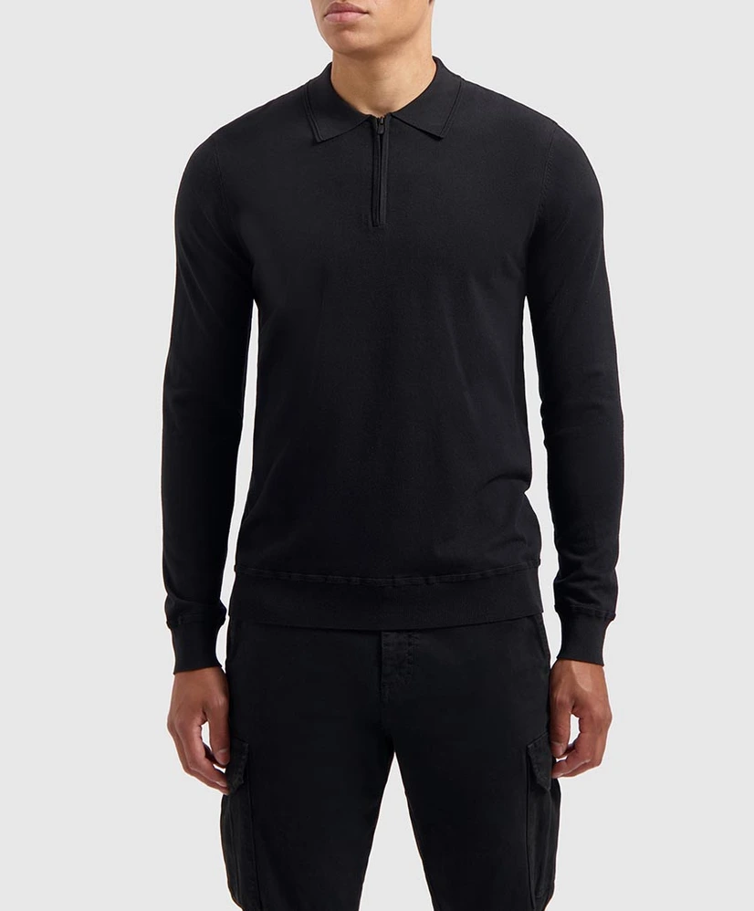 Pure Path Polo Knit Half Zip