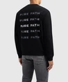 Pure Path Sweater Blurred Wordmark