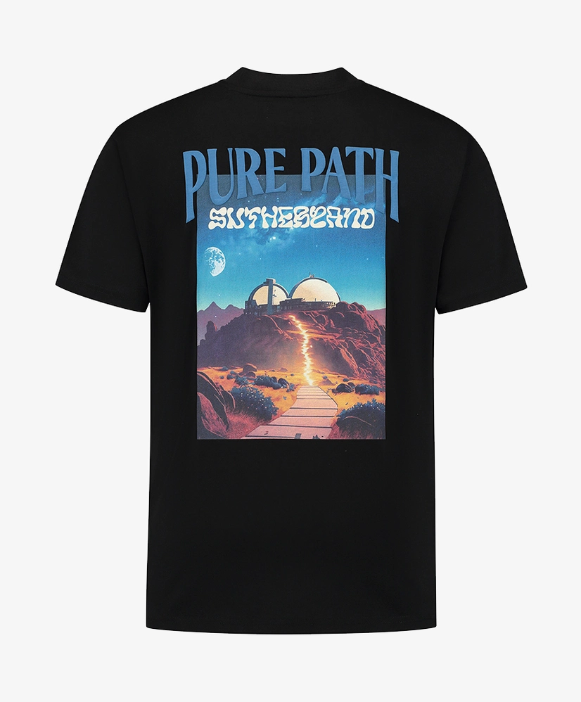 Pure Path T-shirt Sutherland Observatory Backprint