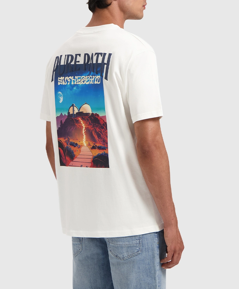 Pure Path T-shirt Sutherland Observatory Backprint