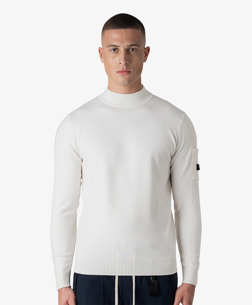 Quotrell Trui Knitted Mock Neck Cannes