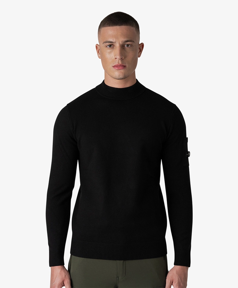 Quotrell Trui Knitted Mock Neck Cannes