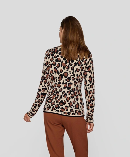 Rabe Trui Animalprint