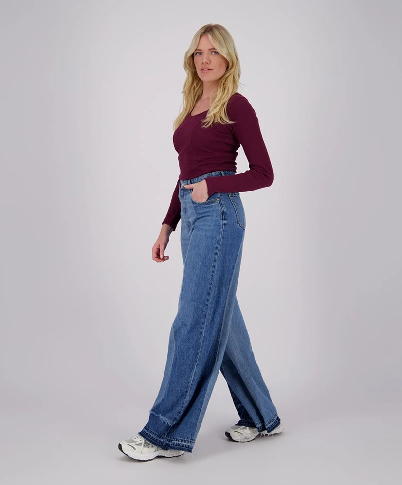 Raizzed Jeans Wide Leg Cenote Twotone