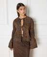 Refined Department Top Gemma Leopard