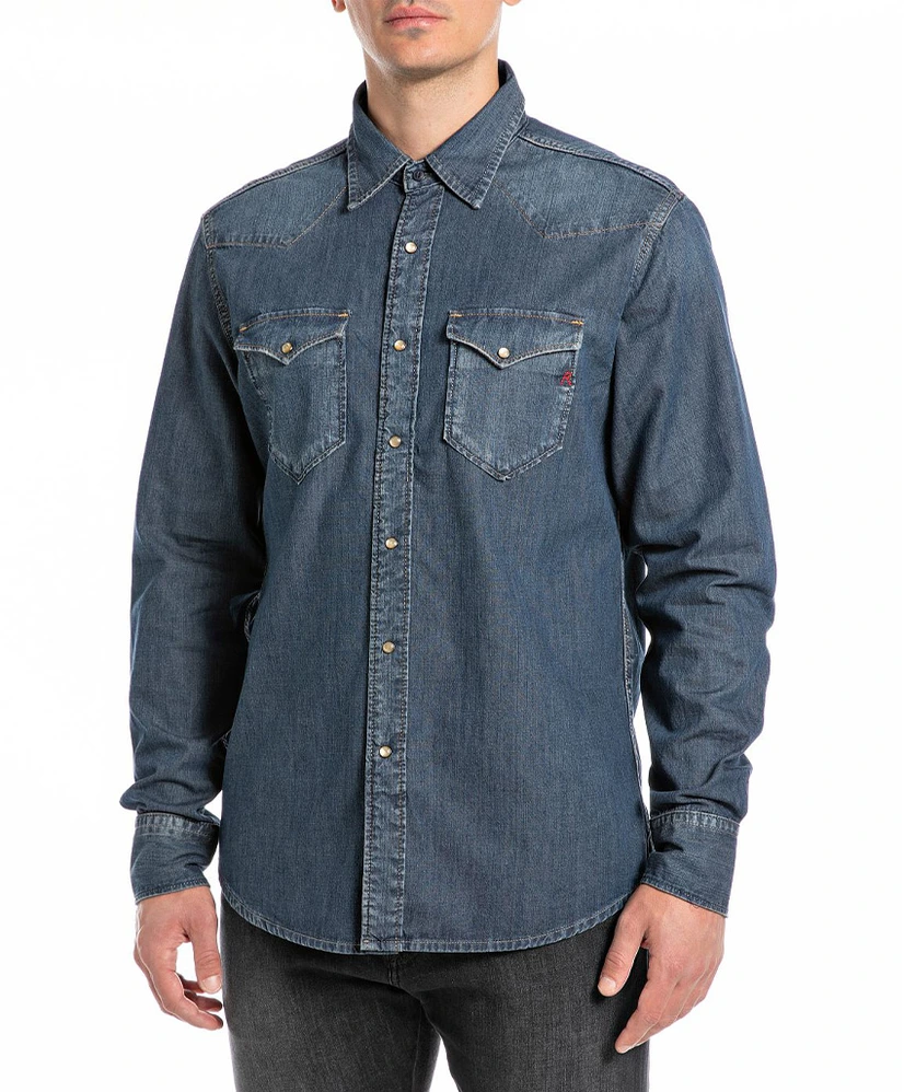 Replay Overhemd Denim