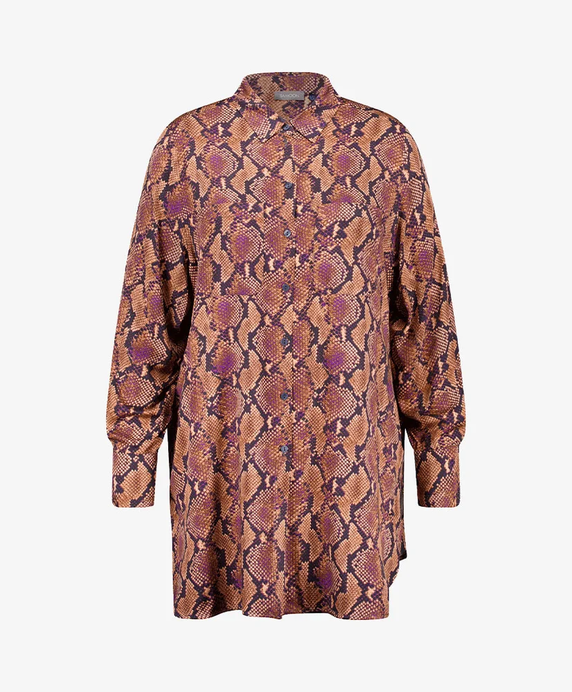 SAMOON Blouse Animalprint