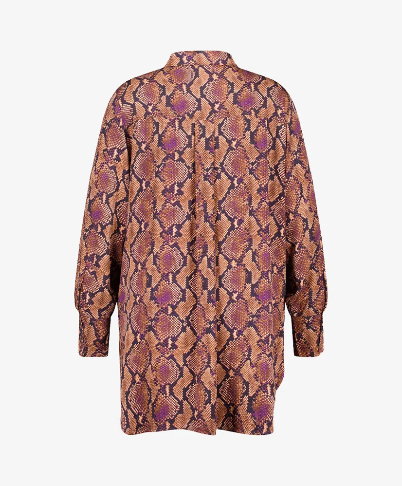 SAMOON Blouse Animalprint