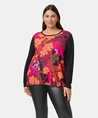 SAMOON T-shirt Bloemenprint