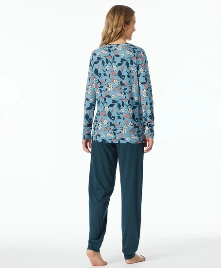 Schiesser Pyjama Bloemenprint