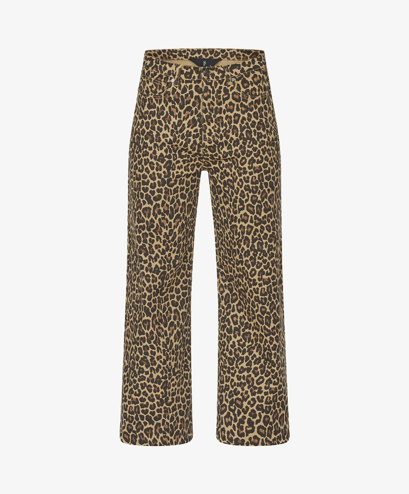 Sisters Point Jeans Owi Leopard