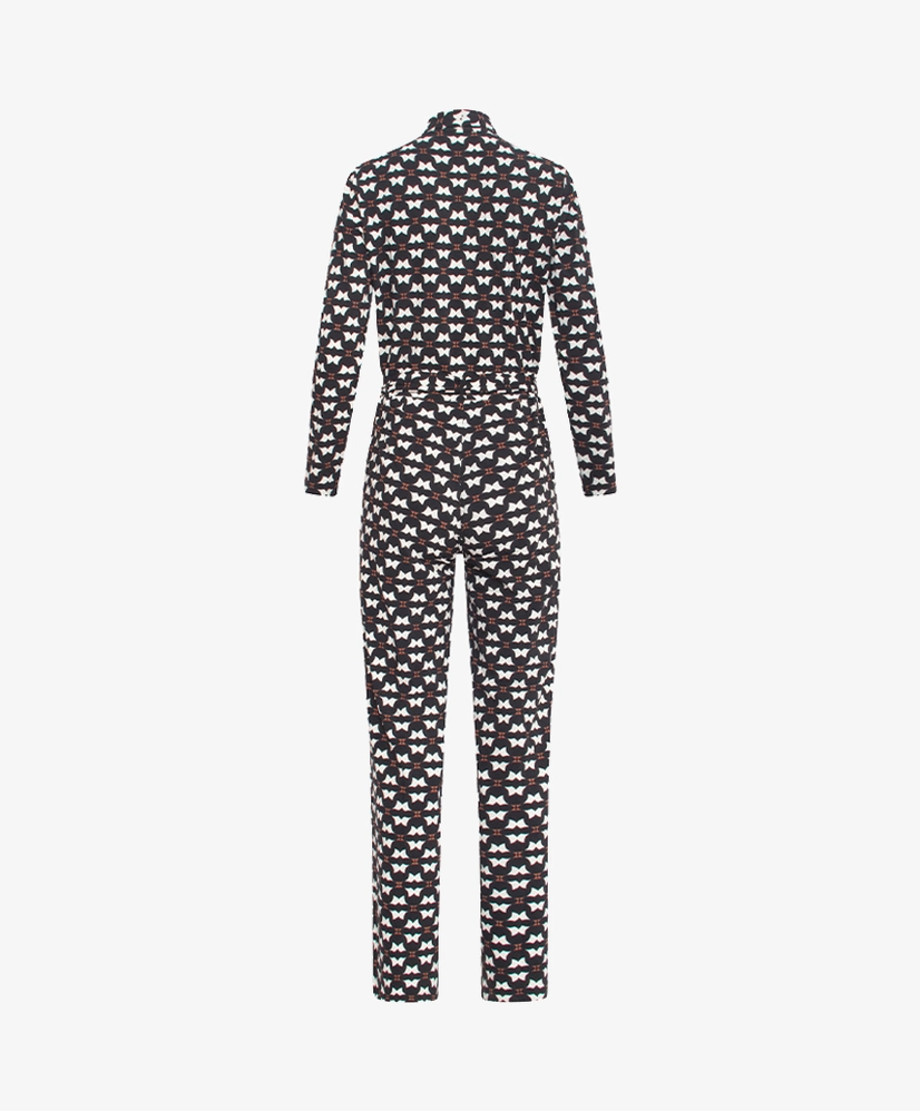 Smashed Lemon Jumpsuit Allover Print