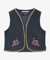 Stains & Stories Gilet Bloemen