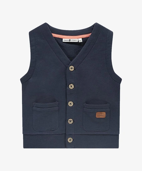 Stains & Stories Vest Sweat Pockets