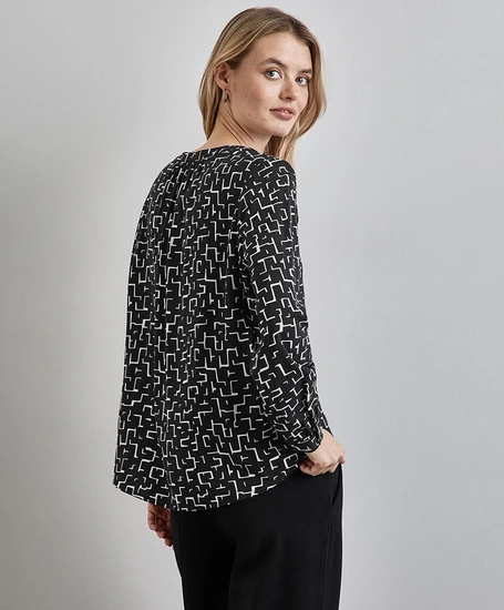 Street One Blouse Allover Print