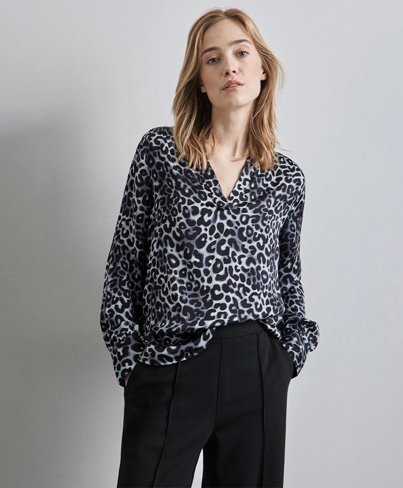 Street One Blouse Animalprint