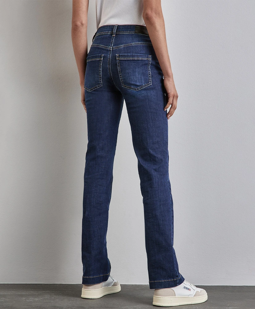 Street One Bootcut Jeans Effen