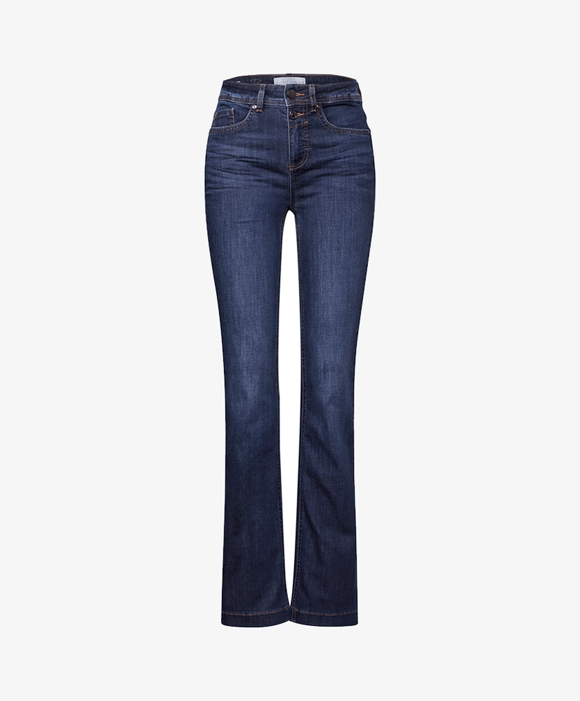 Street One Bootcut Jeans Effen