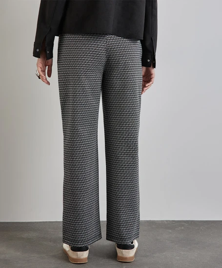 Street One Straight Fit Pantalon Allover Print